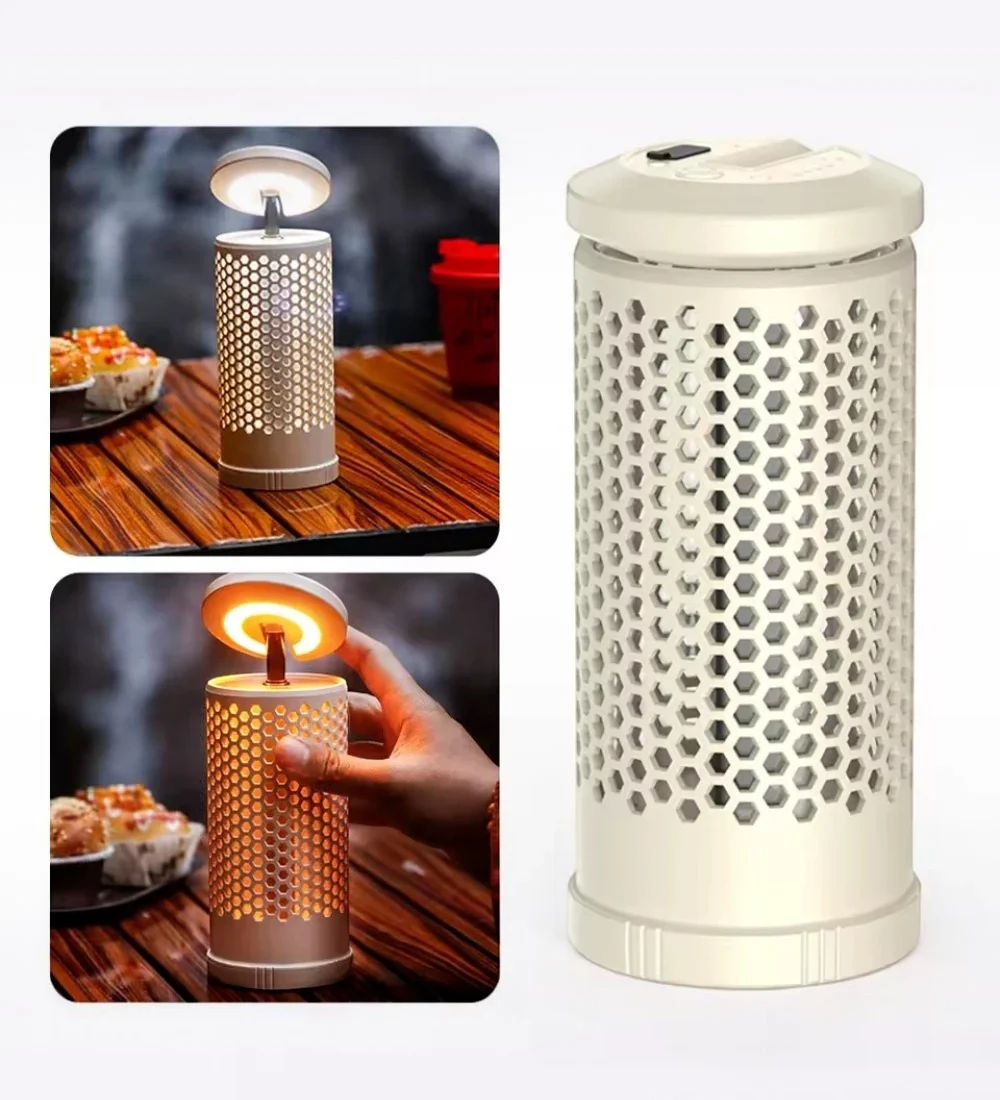 Lampe De Camping Avec 3 Couleurs Variable Rechargeable