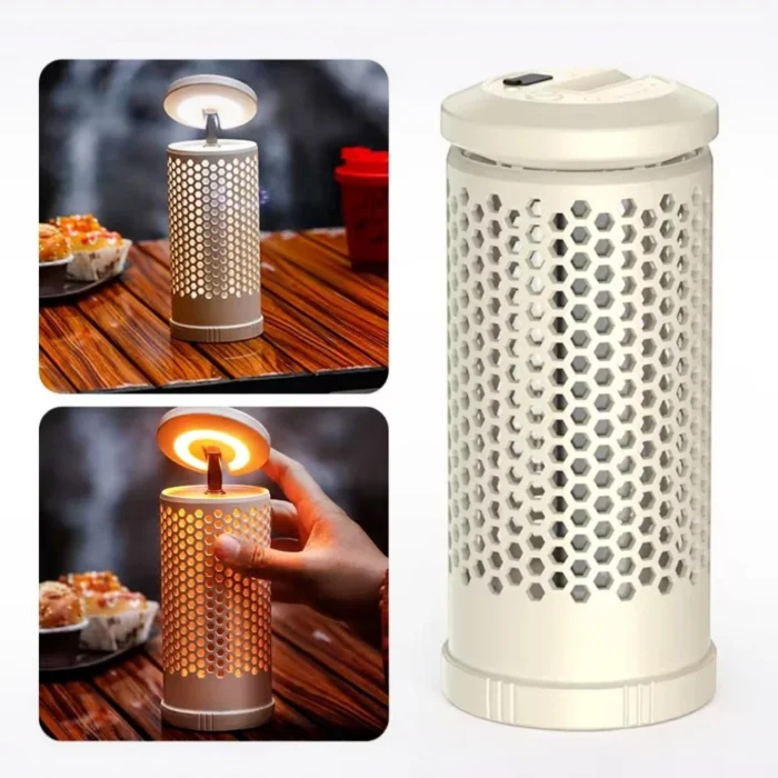 Lampe De Camping Avec 3 Couleurs Variable Rechargeable